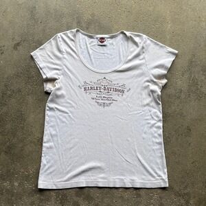 Harley Davidson T Shirt Mens Life Begins When You Get‎ One Tee